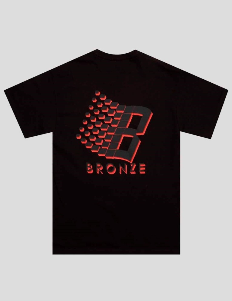 T-shirt BRONZE 56K b logo tee tar